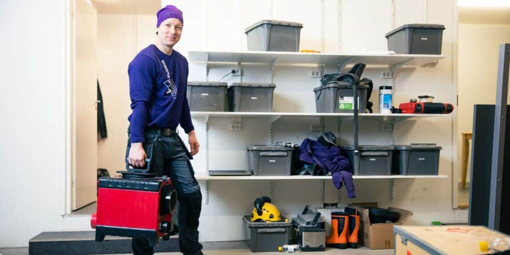 Vesivahingon kuivaus on kaiken a ja o