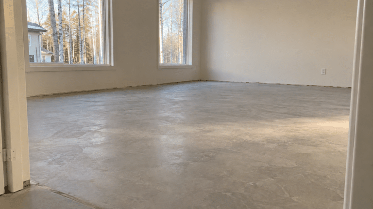AI-generated image of a concrete floor